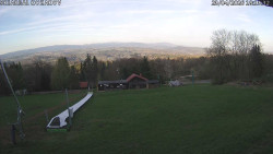 Spodní část sjezdovky