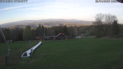 Spodní část sjezdovky