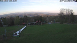 Spodní část sjezdovky