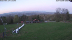 Spodní část sjezdovky