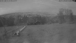 Spodní část sjezdovky