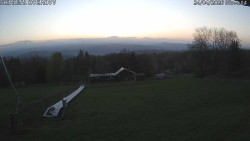 Spodní část sjezdovky