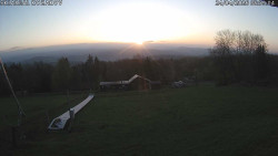 Spodní část sjezdovky