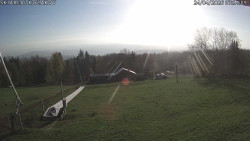 Spodní část sjezdovky