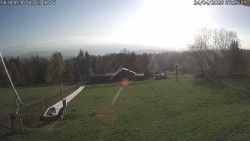 Spodní část sjezdovky