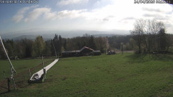 Spodní část sjezdovky