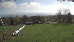 Spodní část sjezdovky