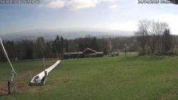 Spodní část sjezdovky