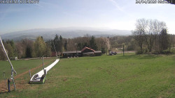 Spodní část sjezdovky