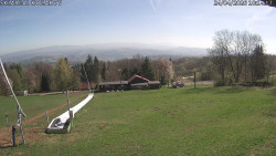 Spodní část sjezdovky