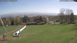 Spodní část sjezdovky