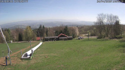 Spodní část sjezdovky