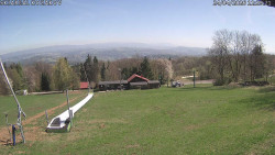 Spodní část sjezdovky