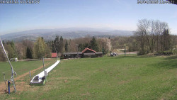 Spodní část sjezdovky