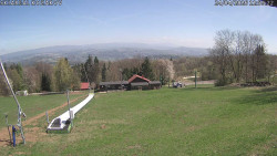 Spodní část sjezdovky