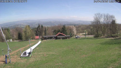 Spodní část sjezdovky