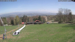 Spodní část sjezdovky