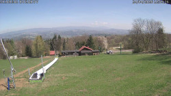 Spodní část sjezdovky