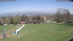 Spodní část sjezdovky