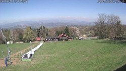 Spodní část sjezdovky