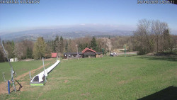 Spodní část sjezdovky