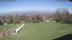 Spodní část sjezdovky