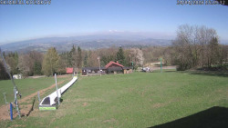 Spodní část sjezdovky