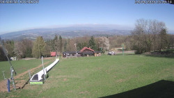 Spodní část sjezdovky