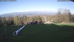 Spodní část sjezdovky