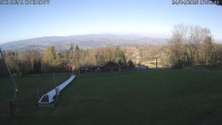 Spodní část sjezdovky