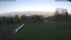 Spodní část sjezdovky