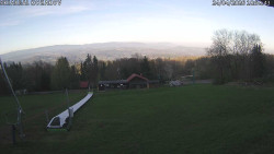 Spodní část sjezdovky