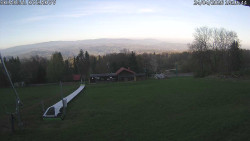 Spodní část sjezdovky