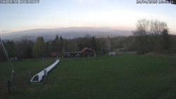 Spodní část sjezdovky