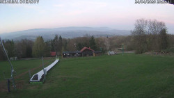 Spodní část sjezdovky