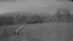 Spodní část sjezdovky