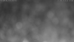 Spodní část sjezdovky