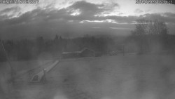 Spodní část sjezdovky