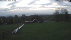 Spodní část sjezdovky