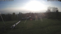 Spodní část sjezdovky