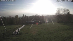 Spodní část sjezdovky