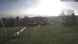 Spodní část sjezdovky