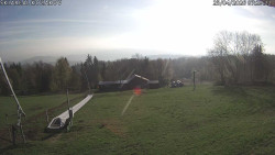 Spodní část sjezdovky