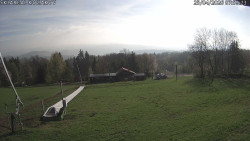 Spodní část sjezdovky