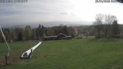 Spodní část sjezdovky