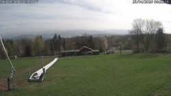 Spodní část sjezdovky