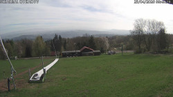 Spodní část sjezdovky