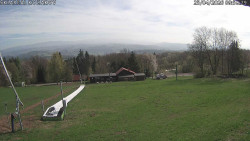 Spodní část sjezdovky