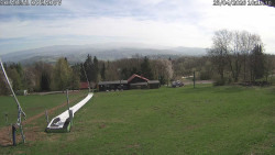 Spodní část sjezdovky