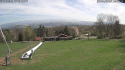 Spodní část sjezdovky